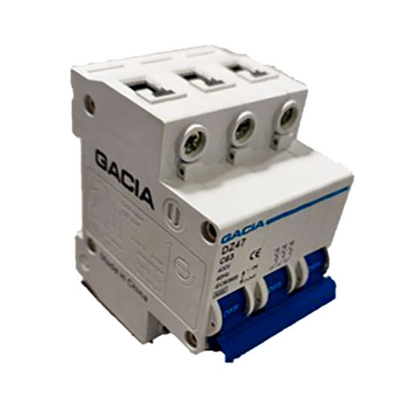 Interruptor Termomagnético Trifásica 63A, 400V, 60 Hz - Imagen 2