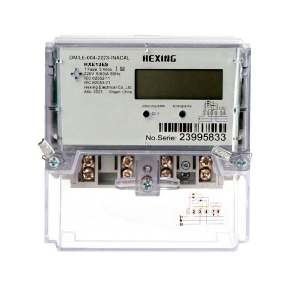 Medidor Monofásico Hexing HXE13ES