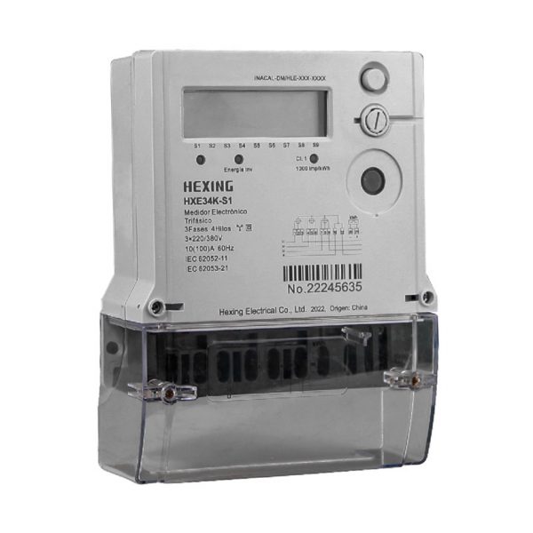 Medidor Trifásico HXE34K-S1